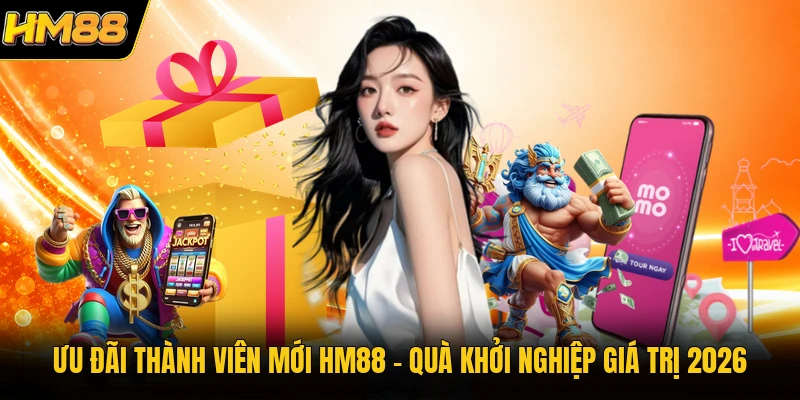Ưu Đãi Thành Viên Mới HM88 | Quà Khởi Nghiệp Giá Trị 2026